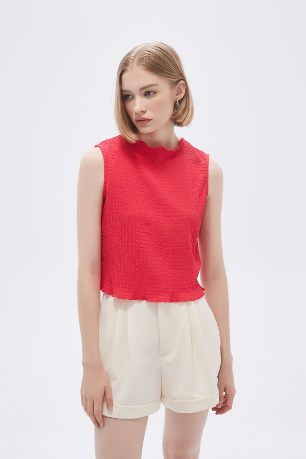 MUSCULOSA INDIG ROJO CORAL image number null
