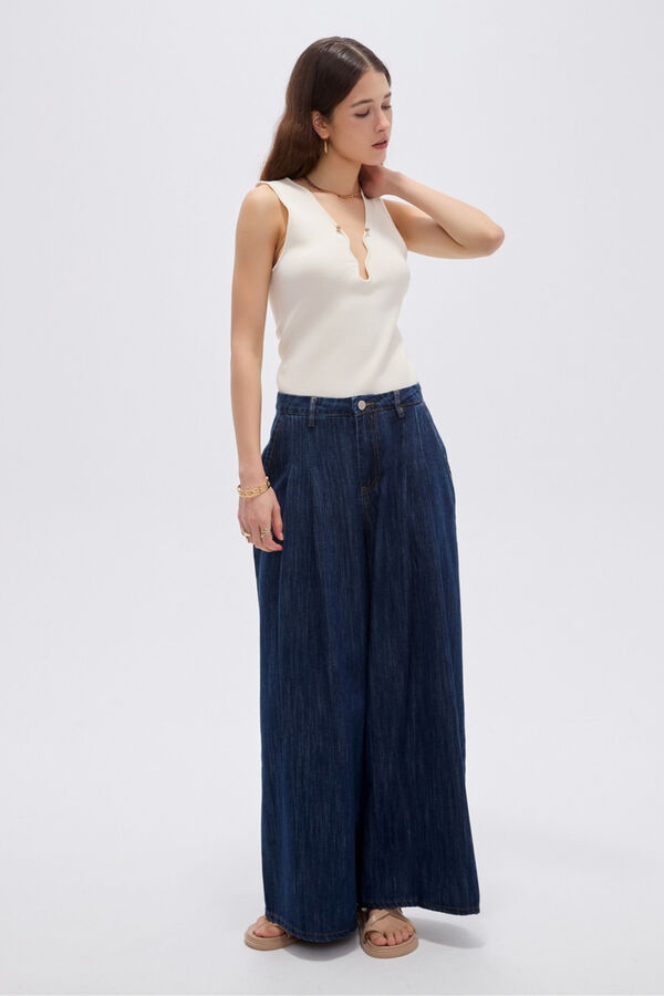 PANTALON ARIAMO 70809 AZUL OSCURO image number null