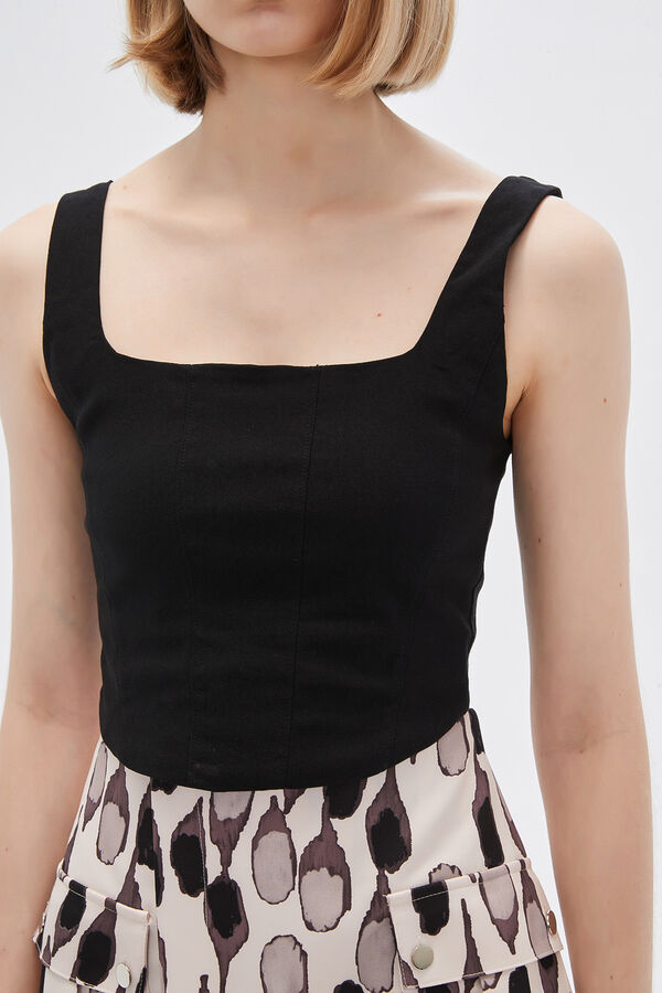 TOPS ISOLDE NEGRO