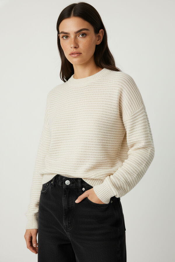 SWEATER CEREZO CRUDO / NATURAL image number null