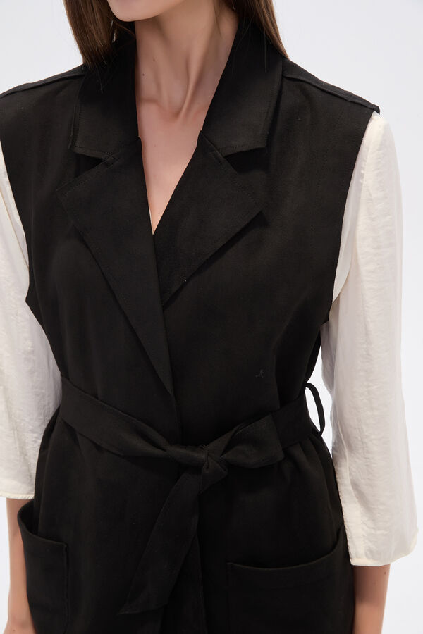 CHALECO VINISIA NEGRO image number null