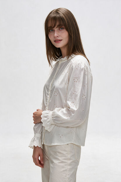 CAMISA RIVANT 70607 MARFIL  / OFF WHITE image number null