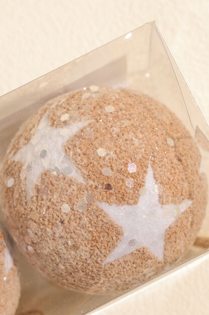 Colgante Esfera Rustic, 8CM mix 3 dise&ntilde;os COLOR UNICO image number null