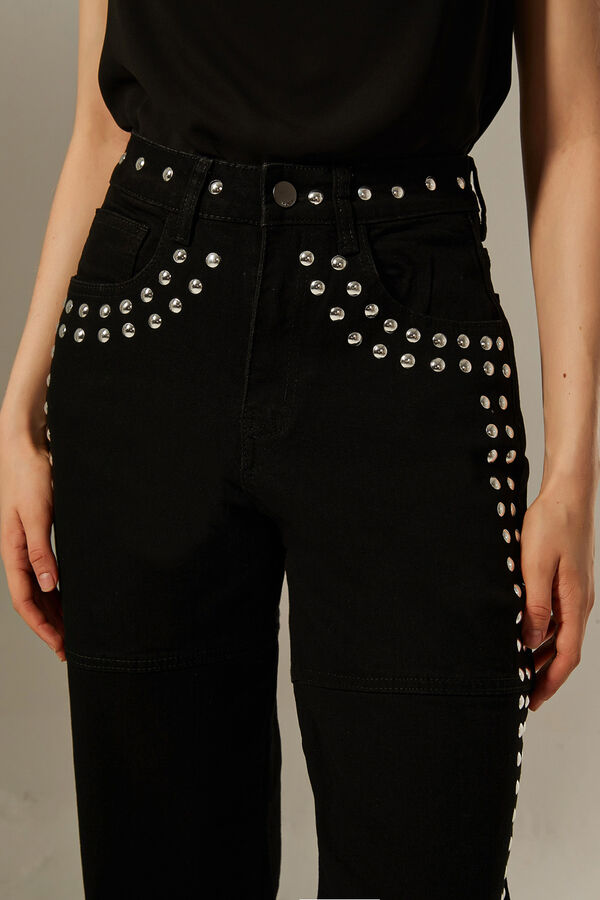 PANTALON BOHOS NEGRO image number null