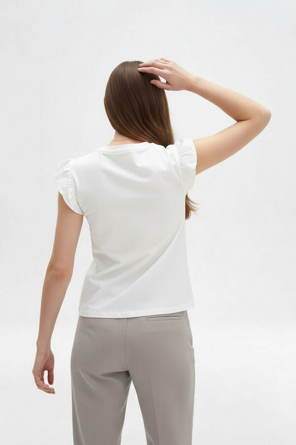 REMERA MORATINA 70809 MARFIL  / OFF WHITE image number null