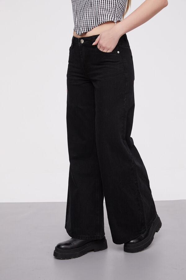 PANTALON TABIA GRIS OSCURO image number null