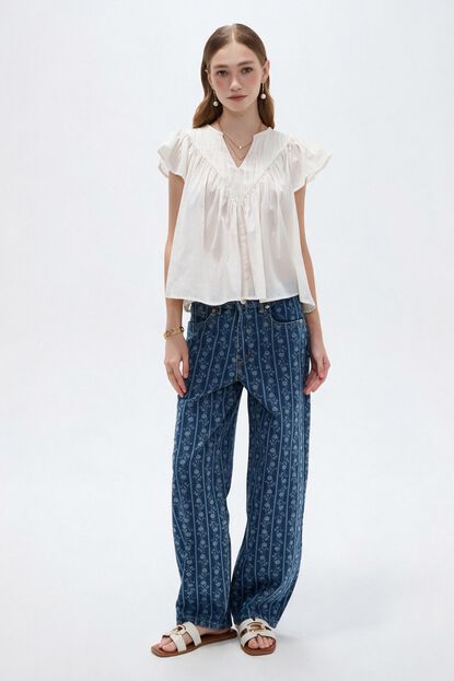 BLUSA GLEBE 70607 BLANCO image number null