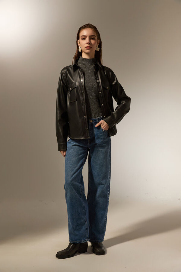 SOBRECAMISA WANTANABE NEGRO image number null