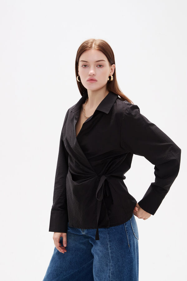 CAMISA ARUNA NEGRO image number null