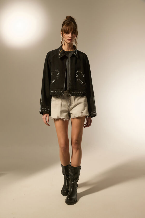 CAMPERA NIXI NEGRO image number null