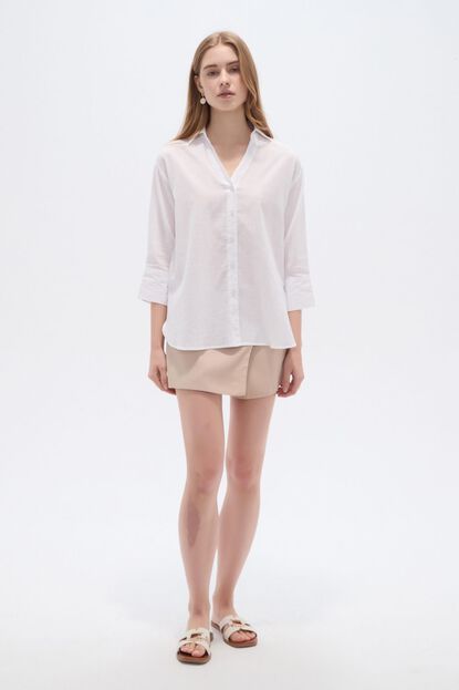 CAMISA OPPU 70607 BLANCO image number null