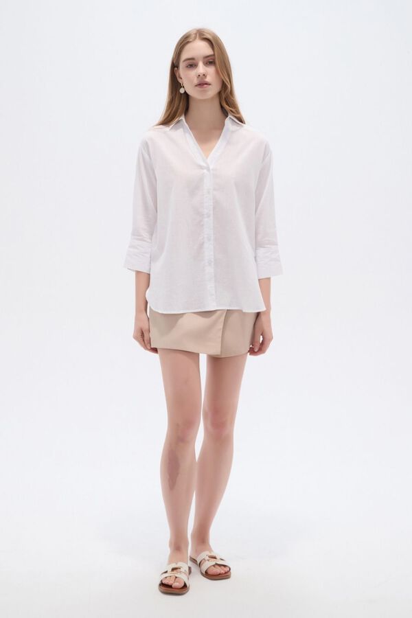 CAMISA OPPU 70607 BLANCO image number null