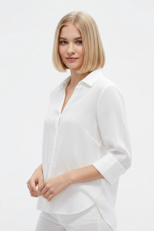 CAMISA OPPU 70607 BLANCO image number null
