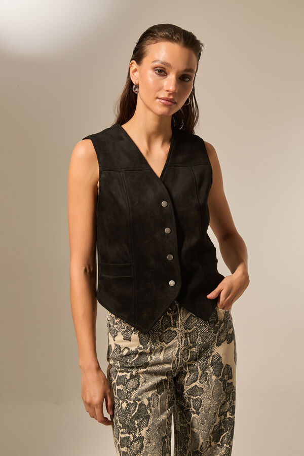 CHALECO ARVEN NEGRO image number null