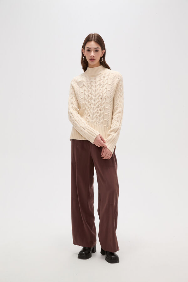 POLERA SILVEYRA CRUDO / NATURAL image number null
