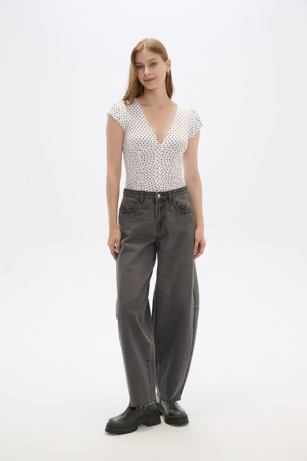 PANTALON ELMIRE GRIS MEDIO image number null