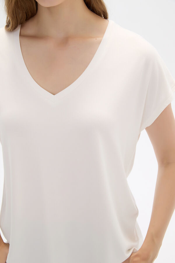 REMERA VENOM BLANCO image number null