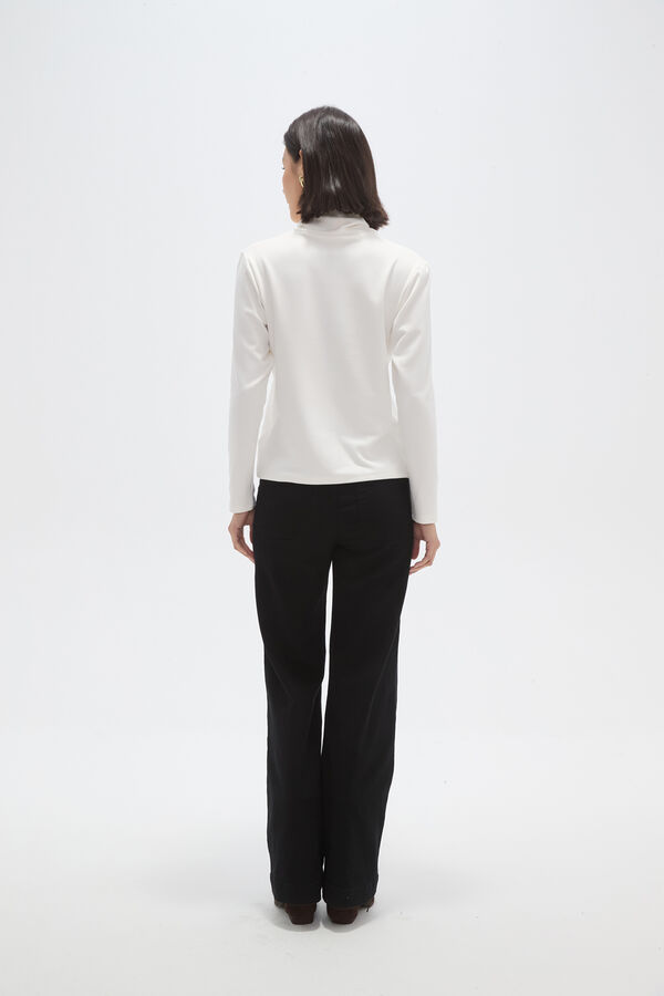 POLERA LULLABY MARFIL  / OFF WHITE image number null