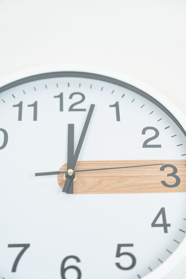 RELOJ FLOR BLANCO image number null