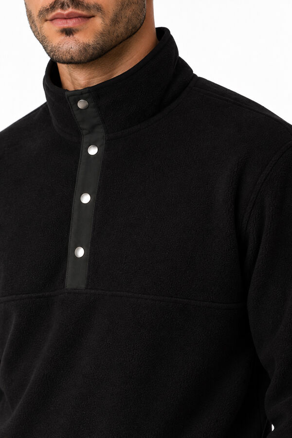 BUZO ESTUCA NEGRO image number null