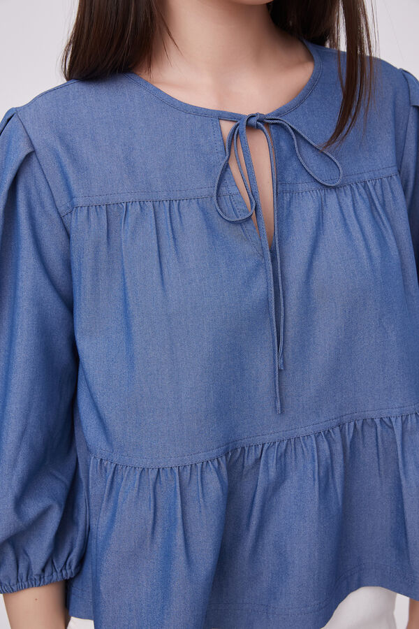 BLUSA CLUVE AZUL image number null