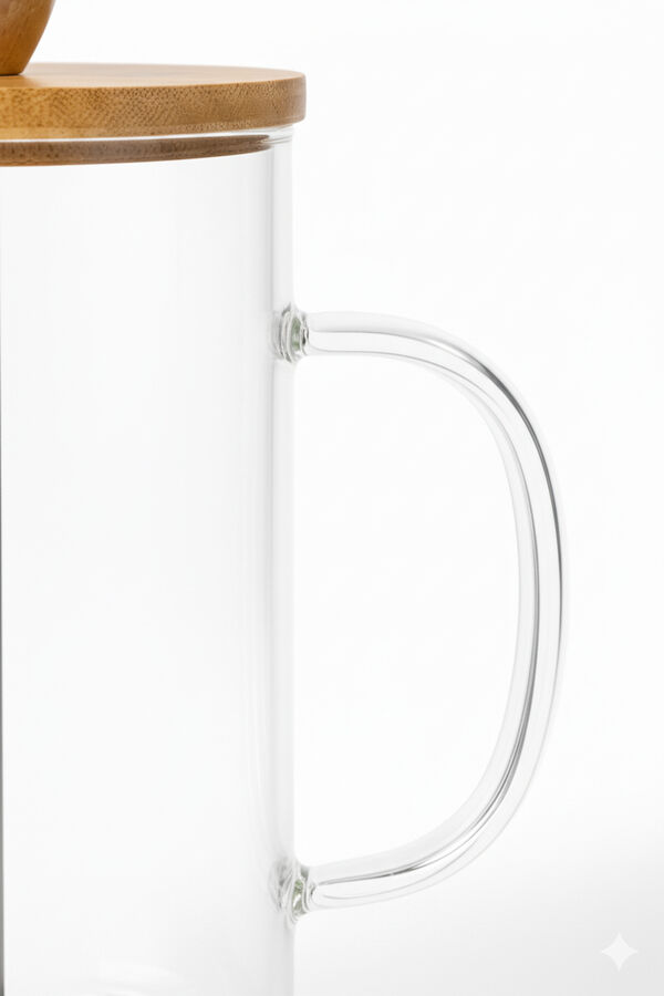 Cafetera Prensa Tapa Madera COLOR UNICO image number null