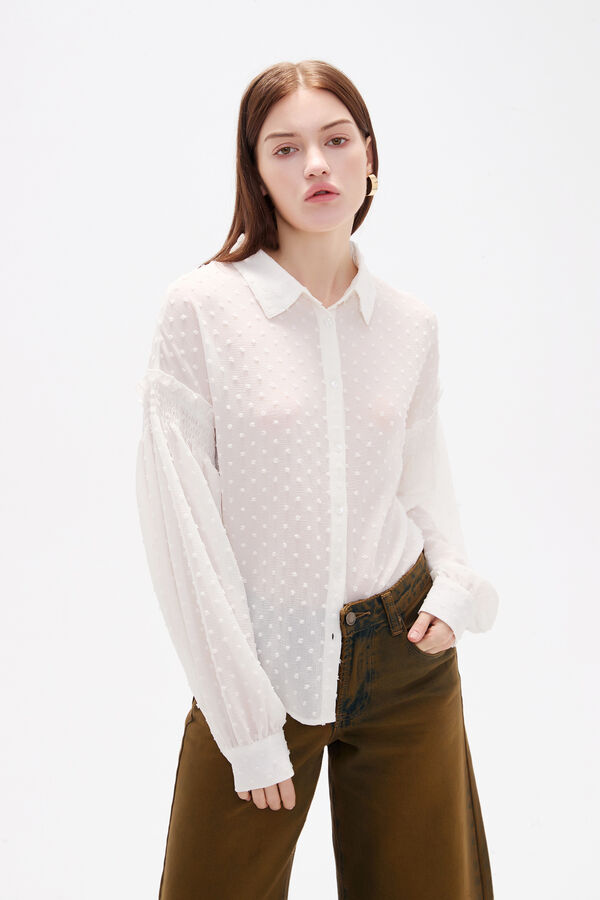 CAMISA WINKI MARFIL  / OFF WHITE image number null