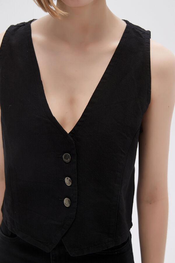 CHALECO ARASI NEGRO image number null