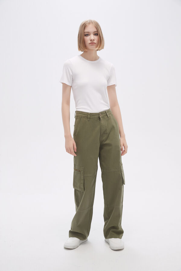 PANTALON APPARAT VERDE OLIVA image number null