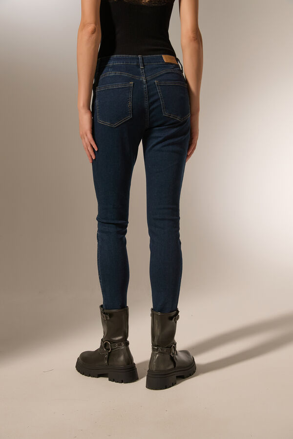PANTALON CINDI AZUL OSCURO image number null