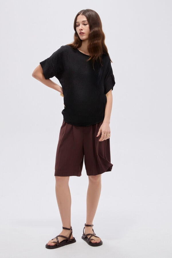 BLUSA BUREI 70809 NEGRO image number null