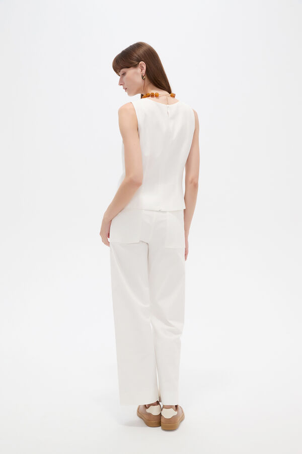 MUSCULOSA YELRAN 70809 MARFIL  / OFF WHITE image number null