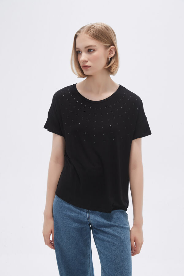 REMERA RENATE NEGRO image number null