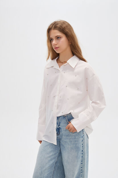 CAMISA CHUMI 70809 MARFIL  / OFF WHITE image number null