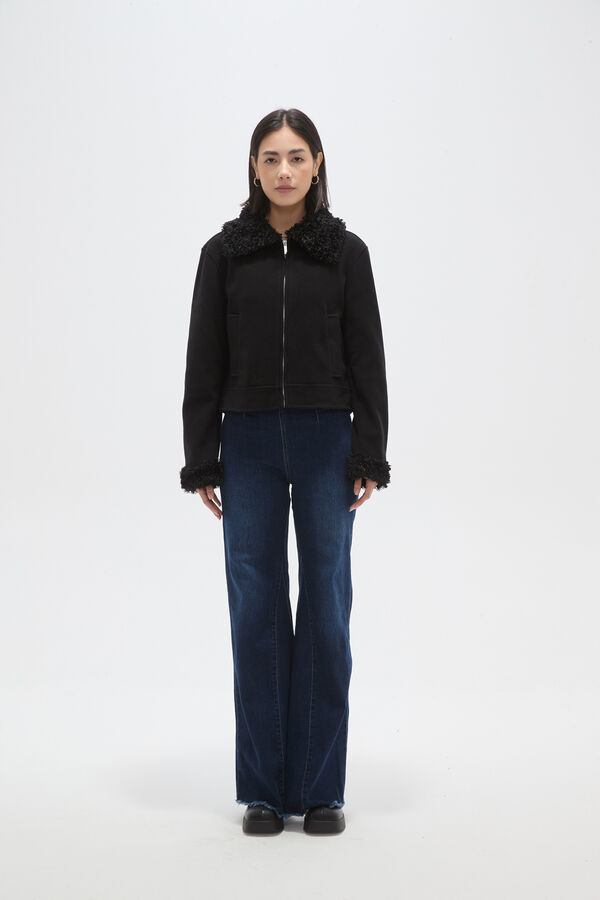 CAMPERA URVAL NEGRO image number null