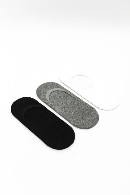 Medias Invisible Avolov, Pack x 3 COLOR UNICO image number null