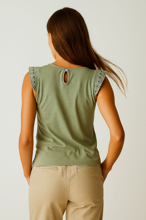 MUSCULOSA COLSEN VERDE GRISACEO image number null
