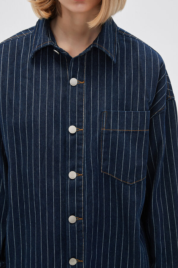 CAMPERA JACKIES AZUL MEDIO