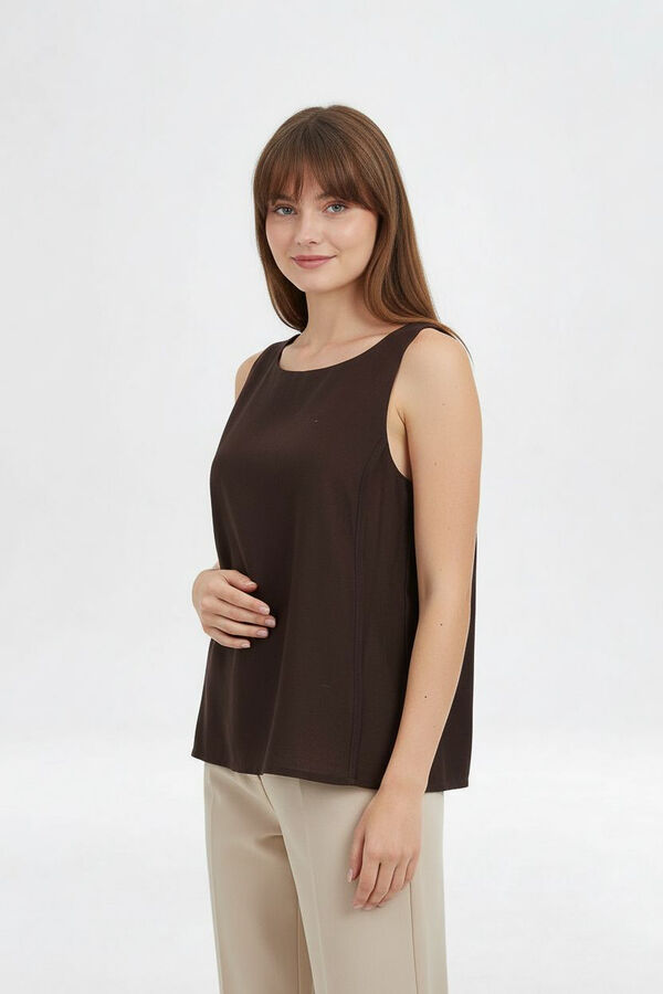 MUSCULOSA NELU 70809 CAFE image number null
