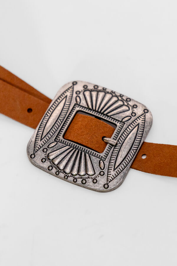 Cinturon Shields MARRON MEDIO image number null