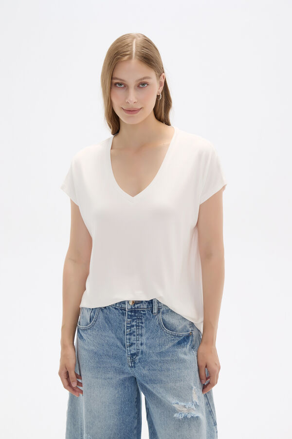 REMERA VENOM BLANCO image number null