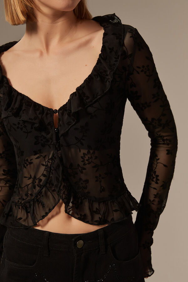 BLUSA LILIN NEGRO image number null