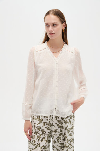 BLUSA TULVI 70607 BLANCO image number null