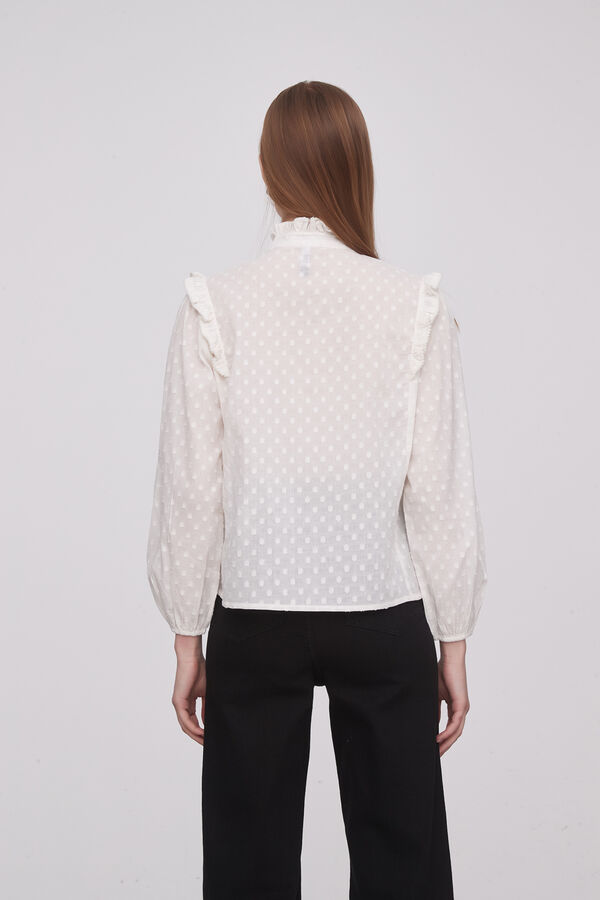 CAMISA DONTCA MARFIL / OFF WHITE