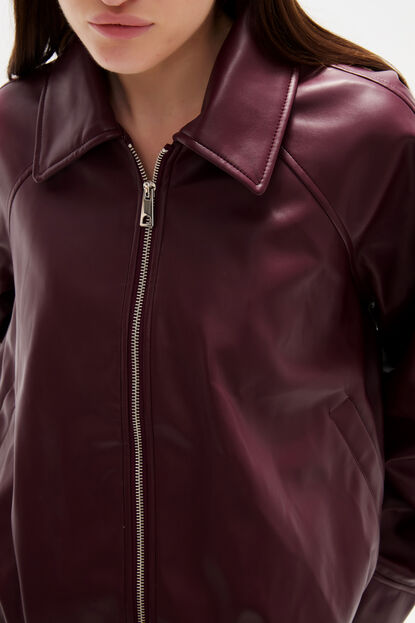 CAMPERA CARDIA CEREZA OSCURO image number null