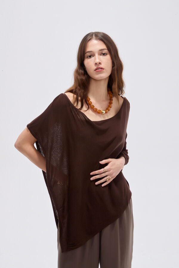 PONCHO FRIAL 70809 CHOCOLATE image number null
