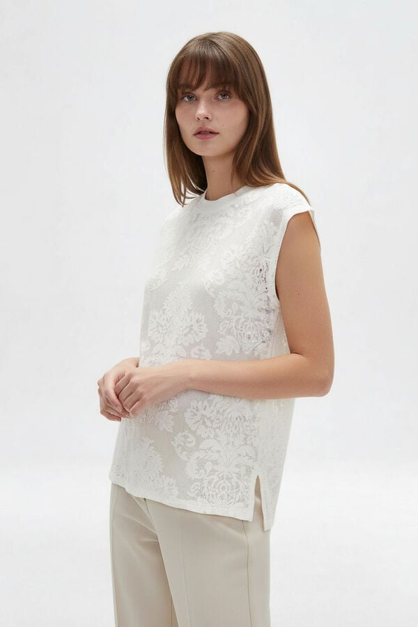 MUSCULOSA CHERITO 70809 MARFIL  / OFF WHITE image number null