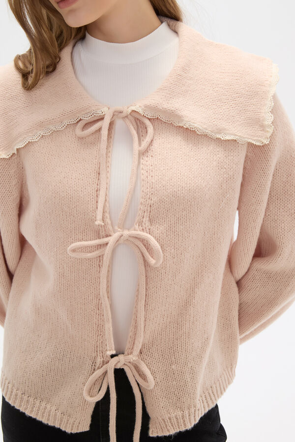 SACO PORTILLO BEIGE MELANGE image number null