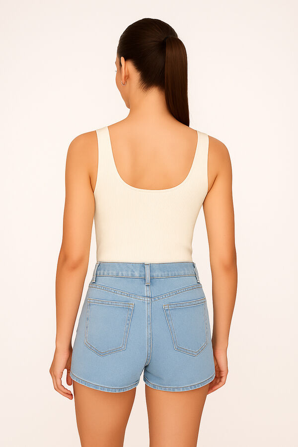 MUSCULOSA CARELA MARFIL  / OFF WHITE image number null