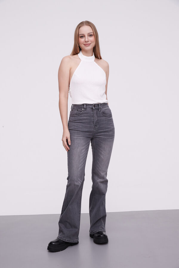 PANTALON GARRIN GRIS MEDIO image number null